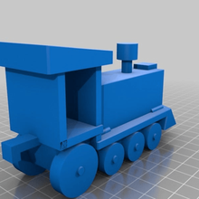 de tren juego el vagón vehículos 3d print model - Mito3D