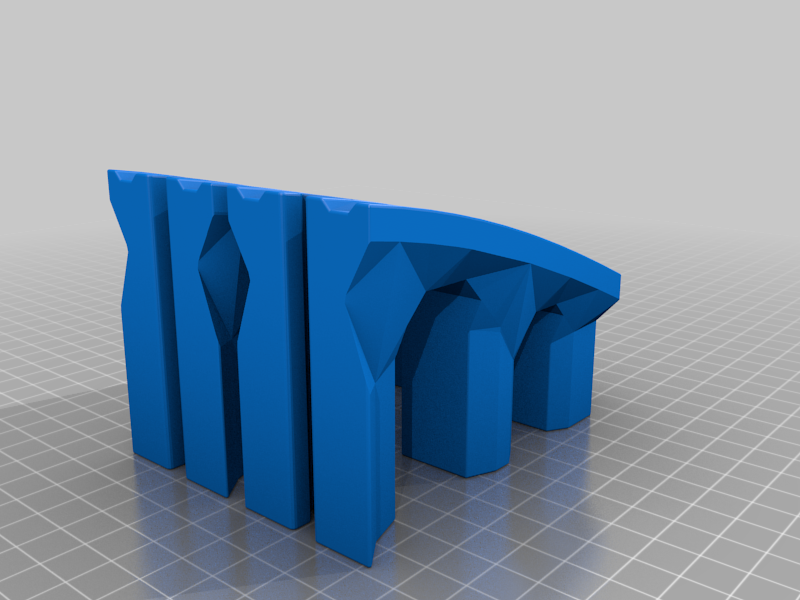 tren köprü yayılma modeller 3D print model - Mito3D
