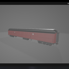 treno carrozza locomotive 3d print model - Mito3D