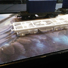 tren konteyner araba ho 1 87 oyun vagon kap içerir 3d print model - Mito3D