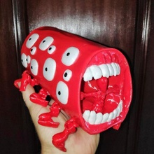 trem comedor Trevor Henderson scp arte sereia cabeça brinquedo 3d print model - Mito3D