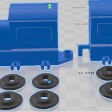 tren lokomotif çeşitli hız oyunlar muhtelif ulaşım 3d print model - Mito3D