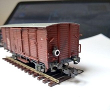 train rouge lanterne h0 SNCB nmbs wagon lumière 3d print model - Mito3D