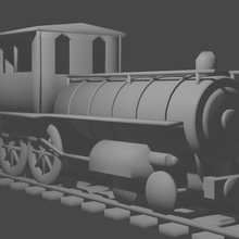 train jouet Jeu rail 3d print model - Mito3D