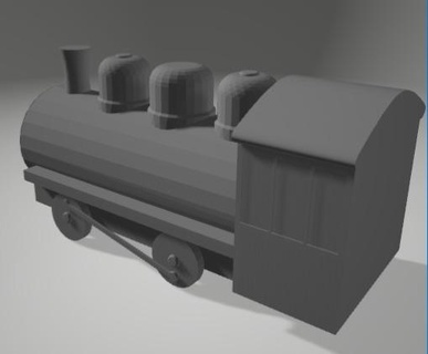 train alaus toy figure ecuador 3d print model - Mito3D