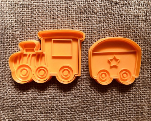 train biscuit coupeur coupeurs biscuits 3D print model - Mito3D
