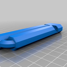 treno fischio portachiavi cerchio remixare 3d print model - Mito3D
