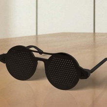 trainieren Sie Ihre Augen - pinhole-Brille Mode Brillen Augenabstand Augen-training Brille medizinischen Geräten pinhole die Erleichterung Sonnenbrille nützlich nützliche 3d-Drucke jahrgang 3d print model - Mito3D