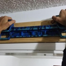 Ausbildung Tabelle Hangboard Fortschreiten Suspensionen Stärkung Finger Waffen Unterarme pull ups Riegel asymmetrisch Tafel 3d print model - Mito3D
