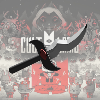 hainin Ustura kült Kuzu kılıç Kostüm oyunu destek hançer 3d print model - Mito3D