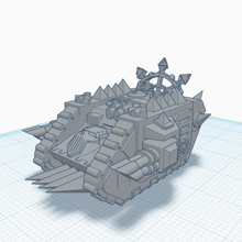 traître réservoirs jeu landraider chaos 3d print model - Mito3D