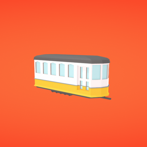 tram game 3D print model - Mito3D