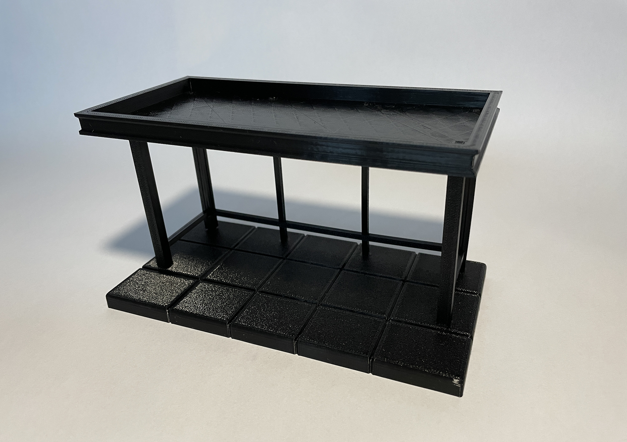 tram fermare architettura giocattolo autobus treno Basso poli 3D print model - Mito3D