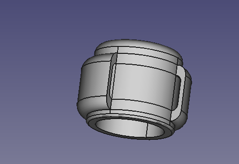 Trampolin Pole Hut Polhut 28mm 3d print model - Mito3D