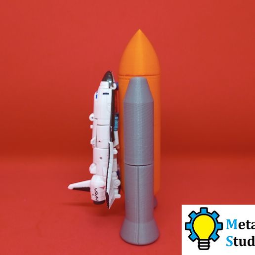 tranformers booster rockets micromaster shuttle game transformers micromasters earthrise generations 3D print model - Mito3D