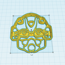 transformer bumblebee cortador de cookie a casa transformadores cortantes cocina dibujo cortante galletas galleta transformador 3d print model - Mito3D