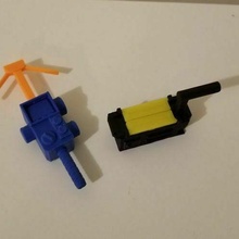 trasformatori ectotron aggiornamento impostato acchiappa fantasmi giocattolo 3d print model - Mito3D