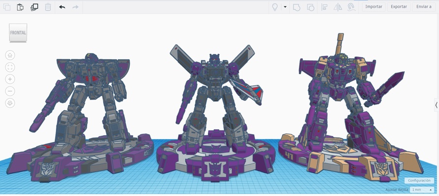 transformateurs pack 13 tromperies art 3d print model - Mito3D