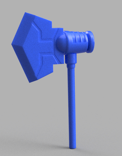 transformers animated optimus prime axe Various accessories 3d print model - Mito3D
