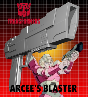 transformadores arcee blaster 20 3d print model - Mito3D