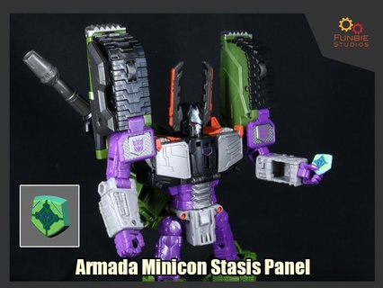 transformers armada minicon stasis panel 3d print model - Mito3D