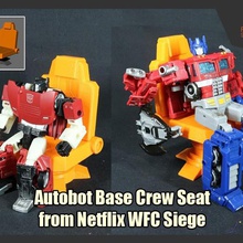 trasformatori autobot base equipaggio posto sedere netflix wfc assedio 3d print model - Mito3D