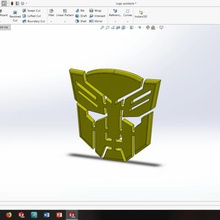 transformers autobots logo-badge verschiedene Fahrzeug 3d print model - Mito3D