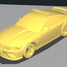 transformers barricade alt mode game transformer car 3d print model - Mito3D
