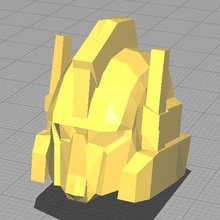 transformers bruticus head game transformer 3d print model - Mito3D