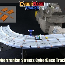 Transformer Cybertronian Straßen Cyberbasis Spuren 3d print model - Mito3D