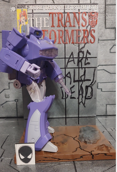 transformers dead art marvel diorama 3d print model - Mito3D