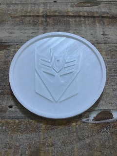 transformers decepticon coaster Home drinks party kitchen dinner 3d print model - Mito3D