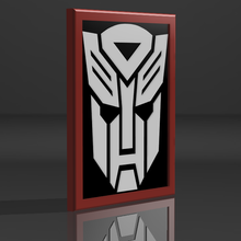 transformers decorative frame 3d print model - Mito3D