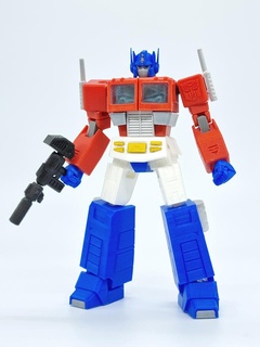 transformers devastation optimus prime conversion kit articulated supports action figure g1 model robots 3d print model - Mito3D
