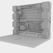 les transformateurs de chute cybertron figure d'affichage jeu tf foc 3d print model - Mito3D