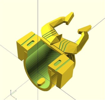 trasformatori g1 mazza casco giocattoli parti 3d print model - Mito3D