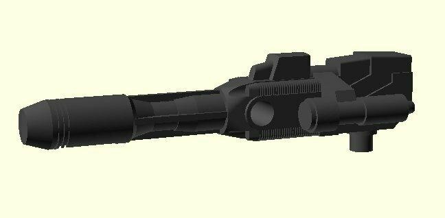 trasformatori g1 dai atlante pistola gioco giocattoli parti daiatlas 3d print model - Mito3D