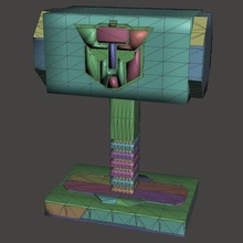 transformers hammer 3d print model - Mito3D