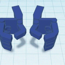 transformers hands tr soundwave toy 3d print model - Mito3D
