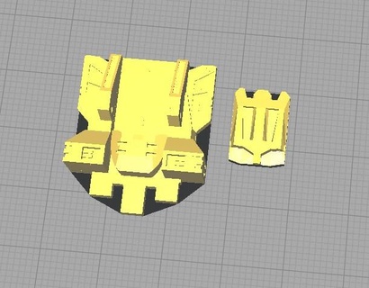 transformers hardhead face g1 Game transformer headmaster 3d print model - Mito3D