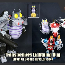 los transformadores de lightning bug cósmica la roya juego 3d print model - Mito3D