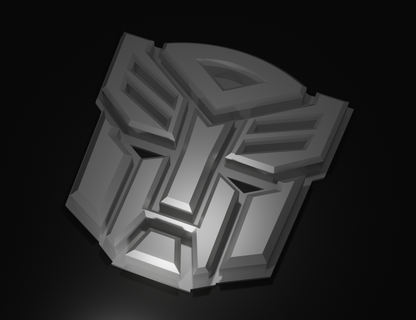 Transformer Logo Emblem 3d print model - Mito3D