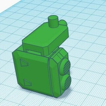 transformateurs mégatron g2 lumière unité remplacement transformateur 3d print model - Mito3D