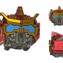 los transformadores de mtmte la vaina varilla juego juguete nave espacial más lo que salta a ojos 3d print model - Mito3D