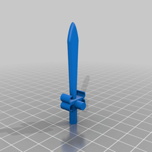 transformers potp slug slag sword game toy accessories 3d print model - Mito3D