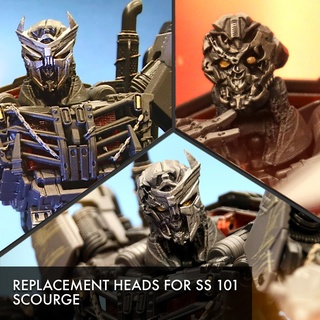 transformers rise beasts scourge replacement heads ss101 rotb leader class studio series 3d print model - Mito3D