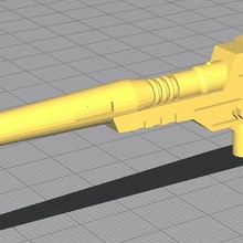 trasformatori bocca leone pistola g1 3d print model - Mito3D