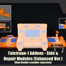 transformers teletraan-1 addons - & repair module enhanced ver 3d print model - Mito3D