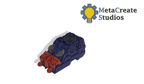 trasformatori titani ritorno fortezza maximus gamba drone sostituzione gioco Accessori autobot 3d print model - Mito3D
