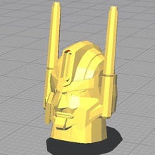 transformers ultramagnus head game transformer 3d print model - Mito3D